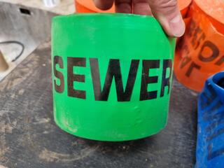 Assorted Non-Adhesive Safety & Warning Tapes