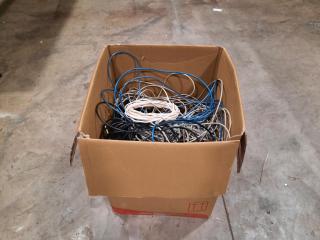 Large Box of Networking Cables