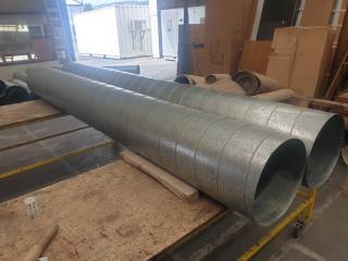 2 x Lengths 350mm Spiral Tube