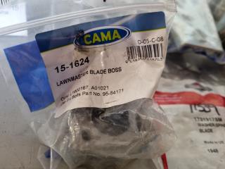 Assorted Lawnmower Spare Parts, Components
