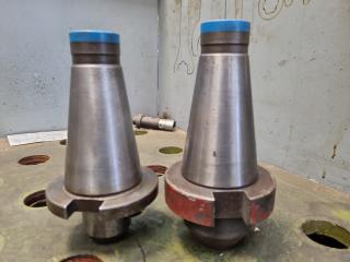 2x CAT50 Type Mill Tool Holders