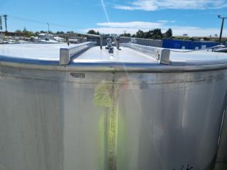 7000 Litre Stainless Tank 