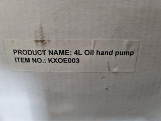4L Oil Extractor Hand Pump