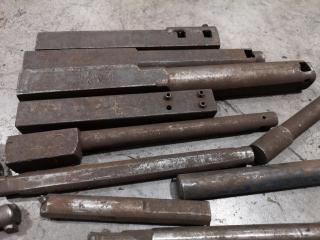 Assorted Lot of Lathe Boring Bars, Cutter Mounts & More