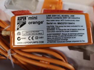 Aspen Mini Orange Condensate Pump