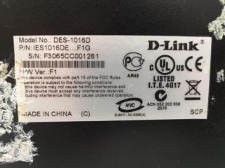 D-Link DES-1016D 16-Port Fast Ethernet Unmanaged Switch