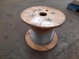 Coil of Galvanized Cable (Length Unknown)