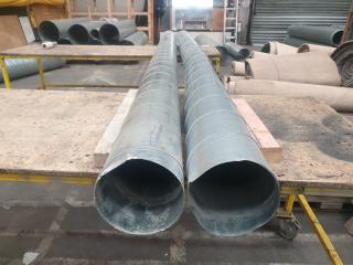 2 x Lengths 150mm Spiral Tube