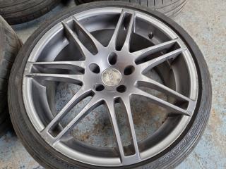 4x Audi 19" Alloy Wheels w/ Continental / Dunlop Tyres