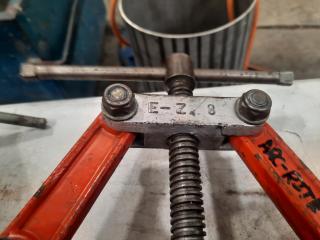 4 x E-Z 8" Pipe Clamps