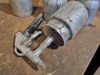 4x Air Paint Spray Guns