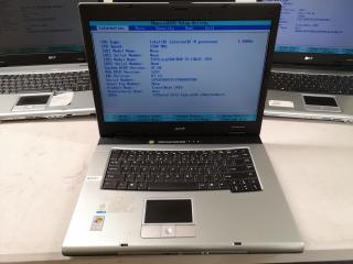 4x Acer TravelMate Laptop Computers