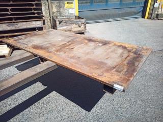 Large Plate Steel Pallet