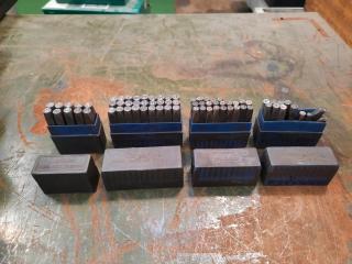 4 x Imperial Steel Marking Stamp Sets