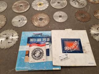 Assortment of Circular Saw Blades