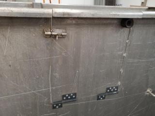 Large Stainless Steel Bin