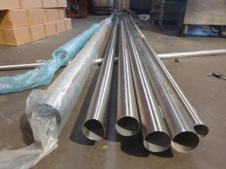 Assorted Lengths Stainless Pipe