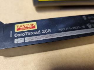 Sandvik Coromant CoroThread 266 Lathe Turning Tool