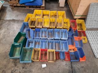 Large Assortment of Wall Mountable Plastic Containers