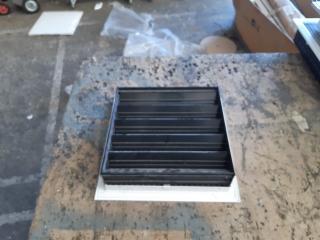 6 x Assorted Aluminum Vent Grilles