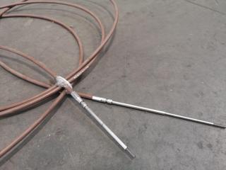 4x Assorted Industrial Control Cable Assemblies