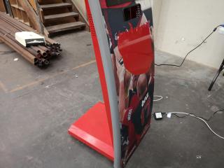 Mobile Retail Event Kiosk w/ LCD Touch Screen Monitor
