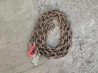 Bucket of Assorted Lifting Chains