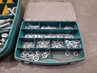 3 Cases of Assorted Fasteners