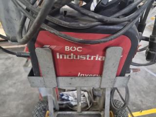 BOC INVERWELD 140VRD 140Amp Stick Tig Welder and Trolley