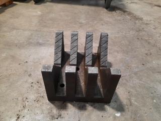 Two Steel V Blocks