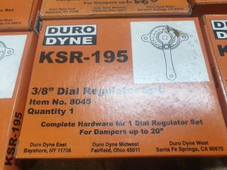 Large Lot of Duro Dyne Regulator Sets