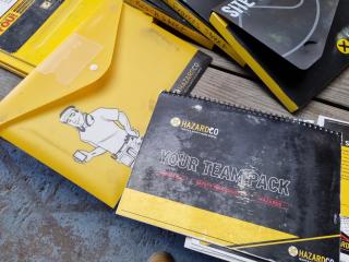 HazardCo Branded Worksite Safety Guides, First Aid, Signage