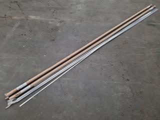 30x Aluninium Strips, 3000x10x2mm