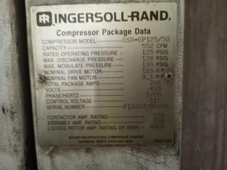 Large Ingersoll Rand Compressor