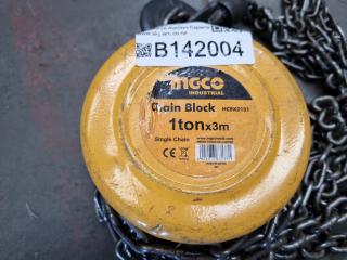 1 Ton 3Meter Ingco Chain Block