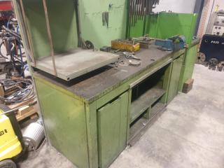 Workbench with Mill Lockdown Kits