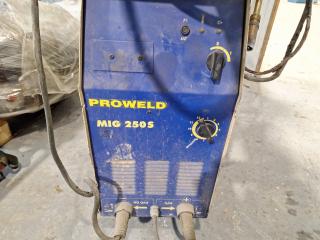 ProWeld Mig 250S Single Phase Welder with (WF300) Wire Feeder