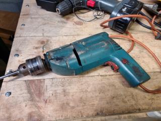 4x Power Tools, Saw, Drills, older models