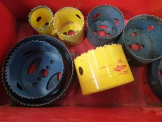 Large Lot of Holesaws