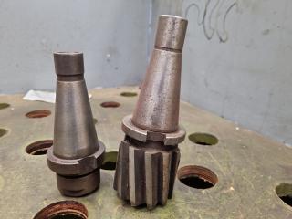 2x CAT40 Mill Tool Holders