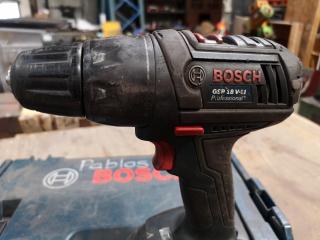 Bosch GSP 18V-LI Professional 18V Cordless Drill Driver w/ Accessories