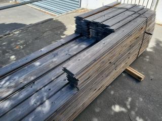 Large Lot of Cedar Cladding Timber