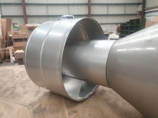 Stainless Steel Flue Cap and Adapter