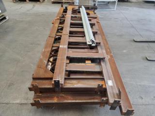 Large Industrial Steel Racking Unit