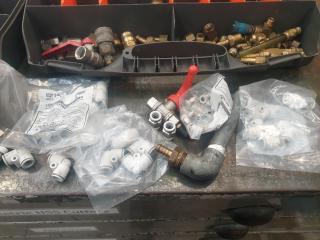 Large Lot of Air Fittings