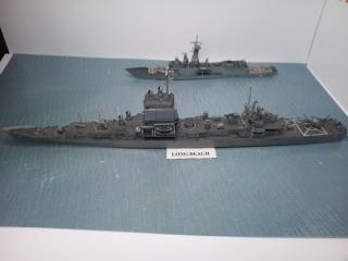 USS Long Beach (CGN-9) Cruiser and Escort