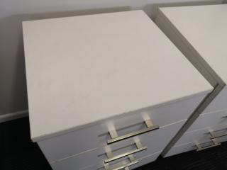 2x Office Mobile Drawer Units