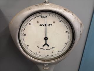 Avery 100kg Capacity Industrial Floor Scale