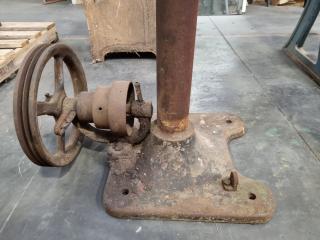 Vintage Antique Drill Press The Denbigh