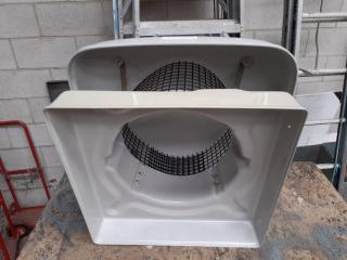 4 x Assorted HVAC Roof Mounted Airvent Enclosures